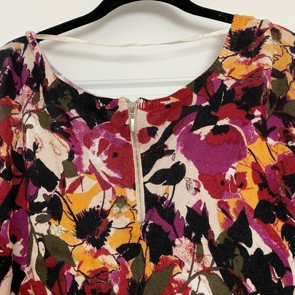 cable & Gauge Women’s Floral Blouse Size 2XL - Picture 5 of 6